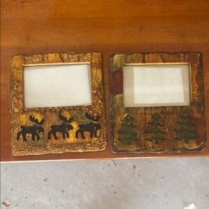 2 Cabin picture frames